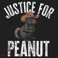 Justice For Peanut The Squirrel Peanut Squirrel Golf Towel thumb 3