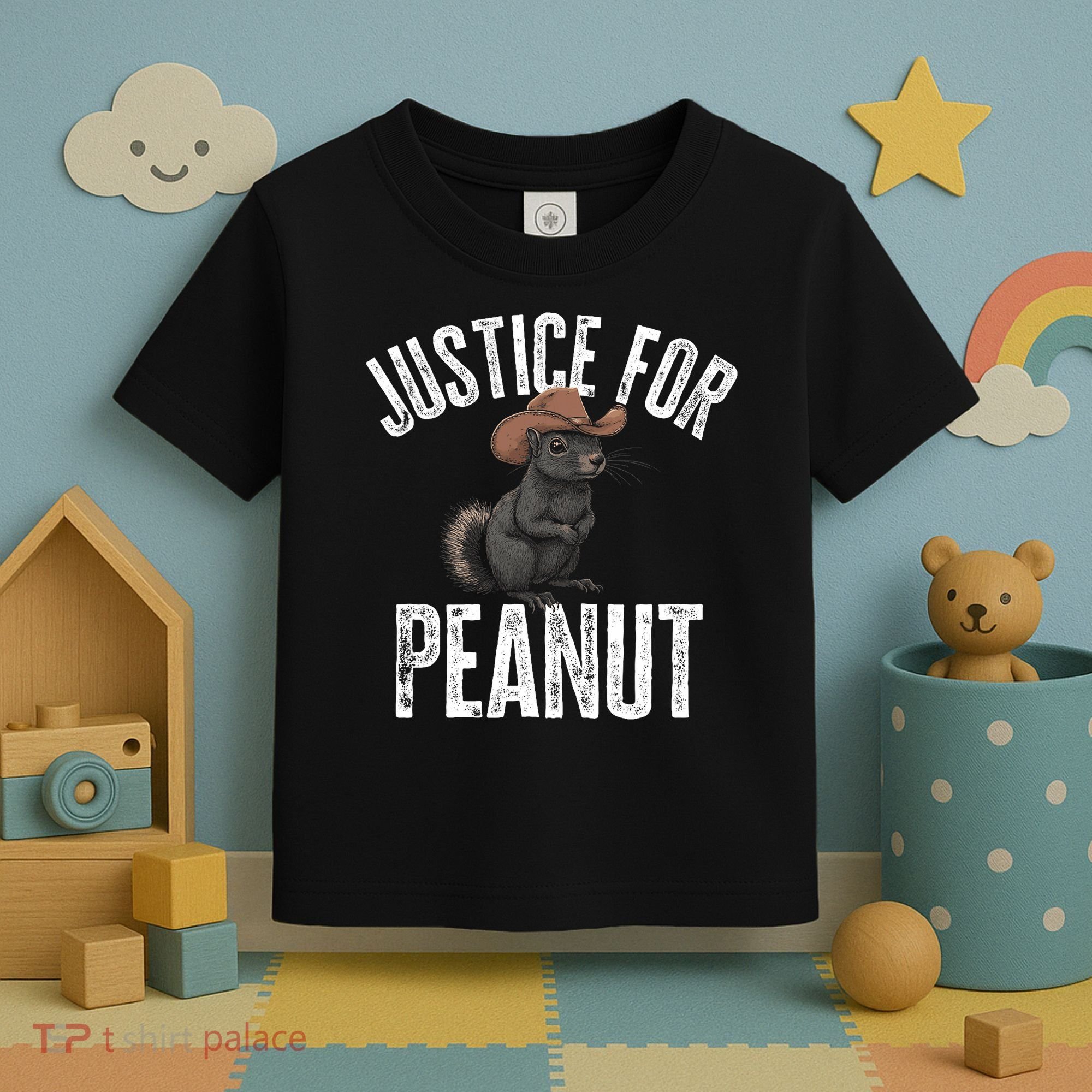 Justice For Peanut The Squirrel Peanut Squirrel Toddler T-Shirt