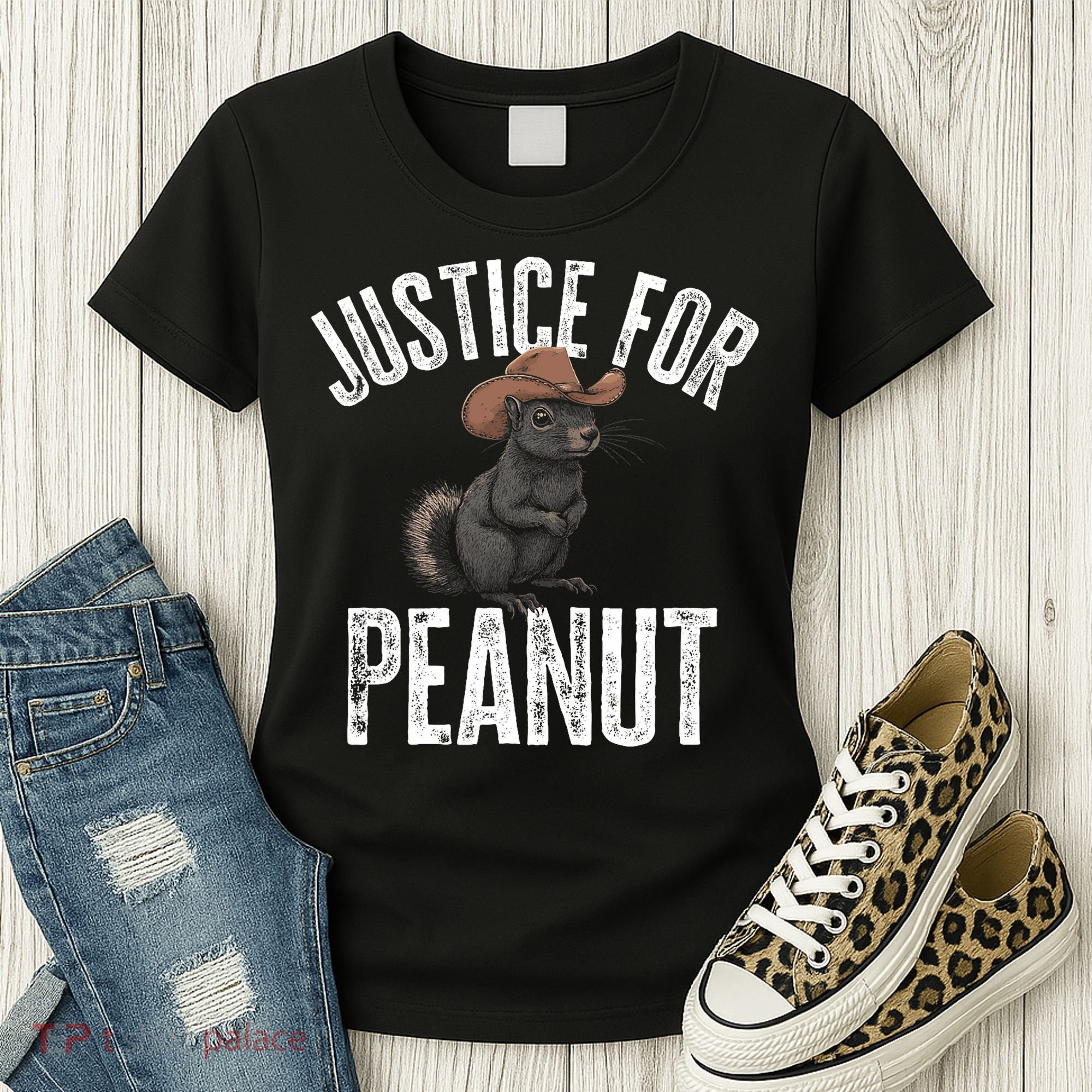 Justice For Peanut The Squirrel Peanut Squirrel Women's T-Shirt