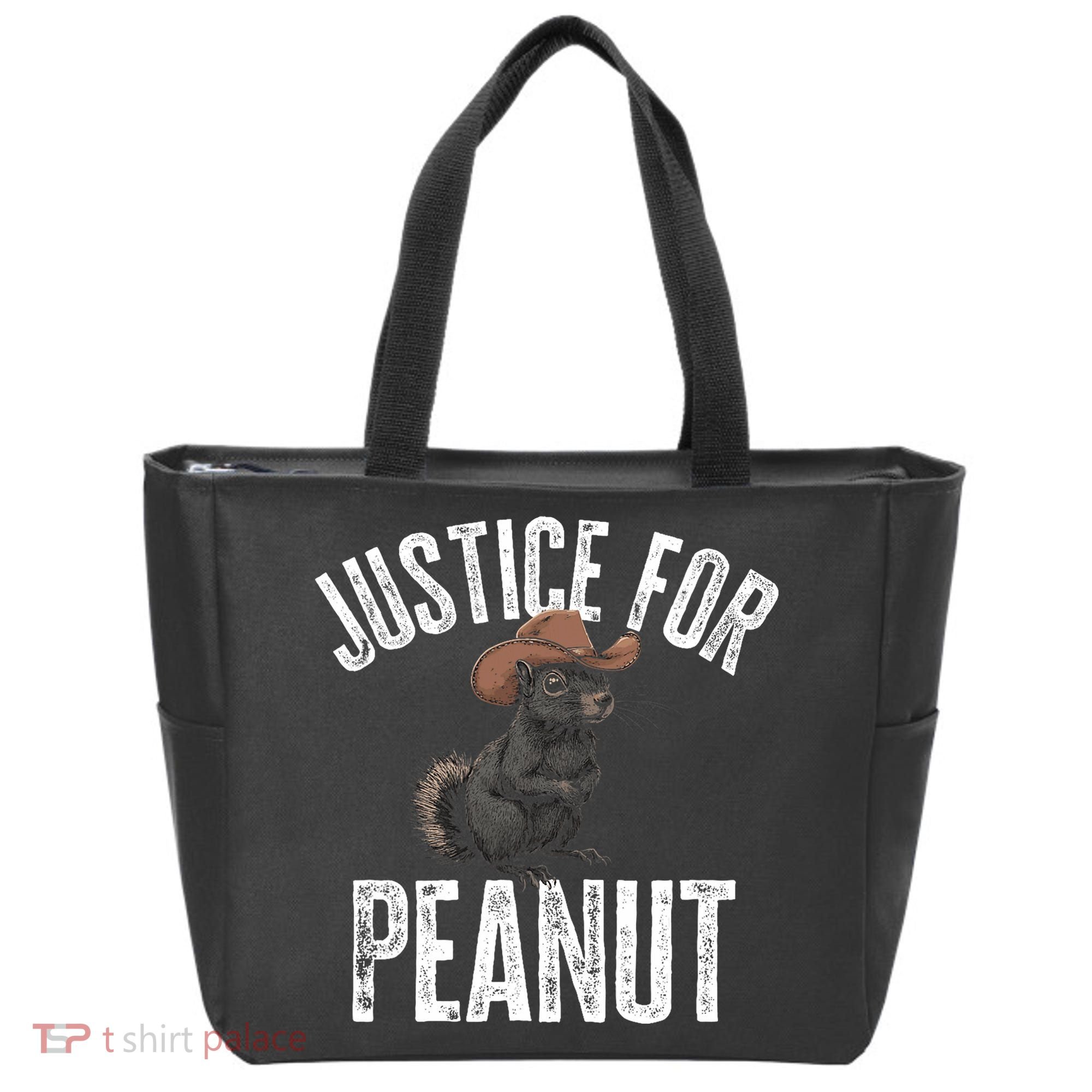 Justice For Peanut The Squirrel Peanut Squirrel Tote Bag