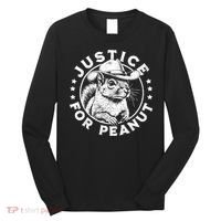 Justice For Peanut The Squirrel P’Nut Pnut Peanut Squirrel Long Sleeve Shirt thumb 0