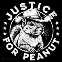 Justice For Peanut The Squirrel P’Nut Pnut Peanut Squirrel Coaster thumb 2