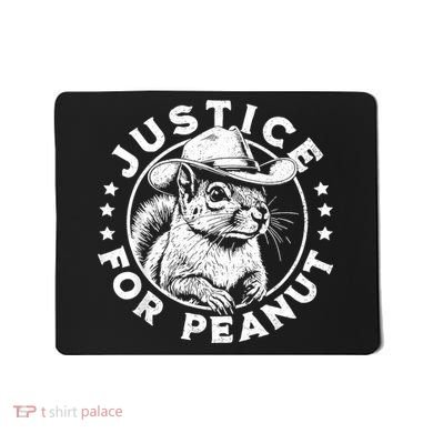 Justice For Peanut The Squirrel P’Nut Pnut Peanut Squirrel Mousepad