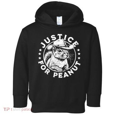 Justice For Peanut The Squirrel P’Nut Pnut Peanut Squirrel Toddler Hoodie