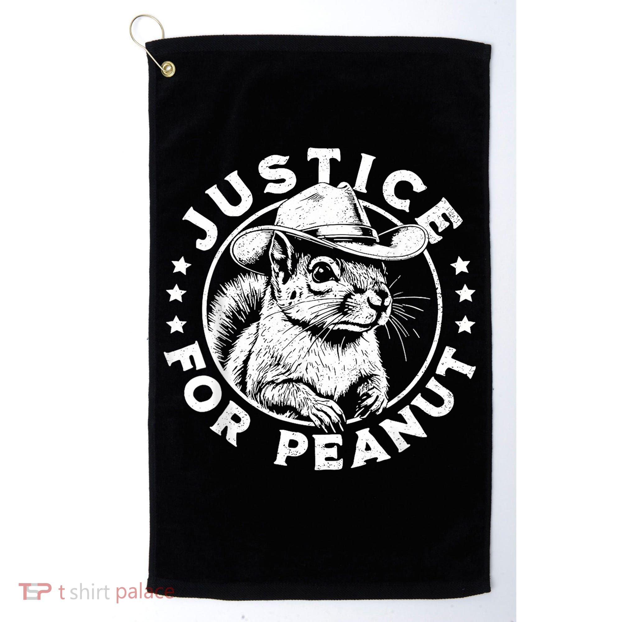 Justice For Peanut The Squirrel P’Nut Pnut Peanut Squirrel Golf Towel