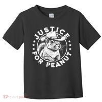 Justice For Peanut The Squirrel P’Nut Pnut Peanut Squirrel Toddler T-Shirt thumb 0