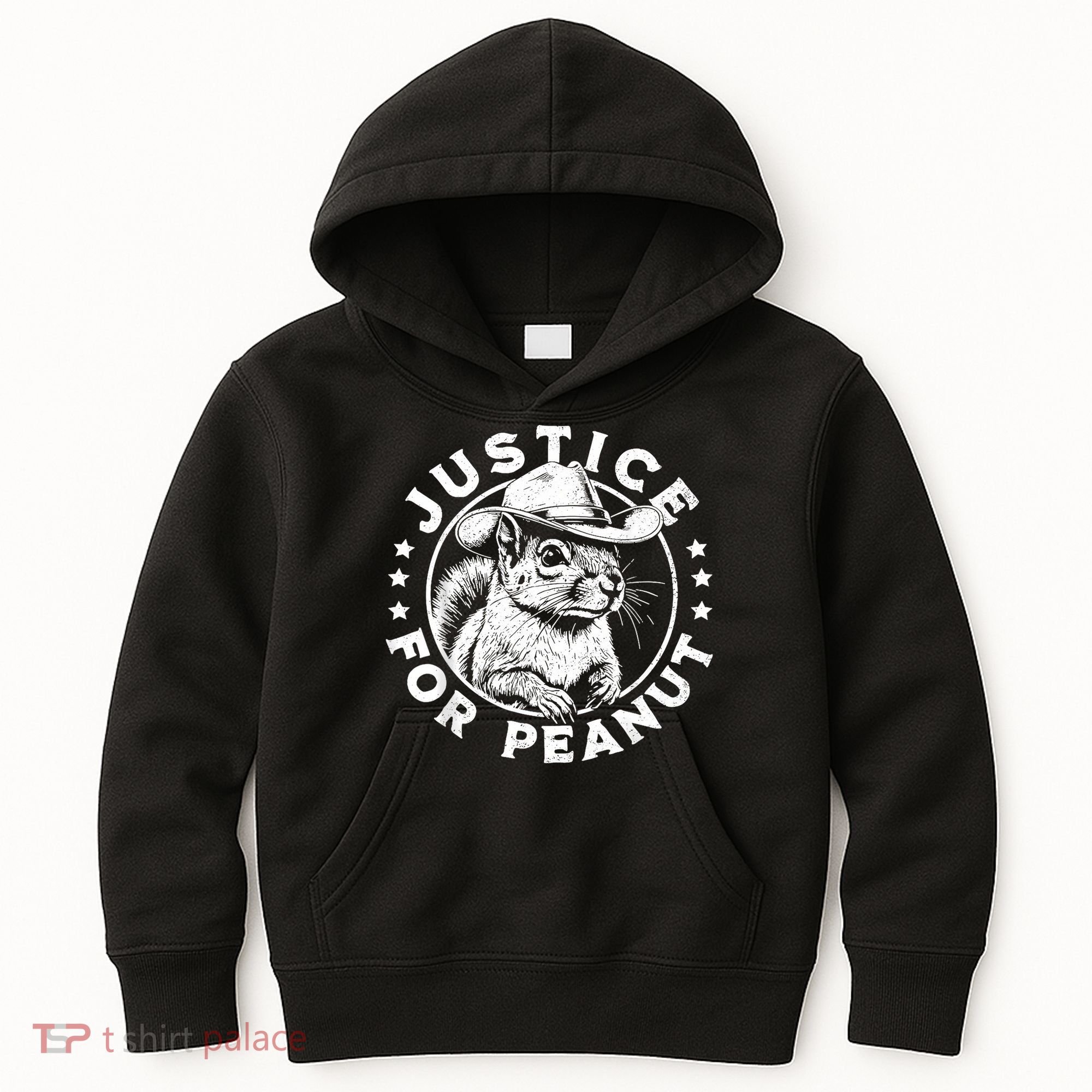 Justice For Peanut The Squirrel P’Nut Pnut Peanut Squirrel Kids Hoodie