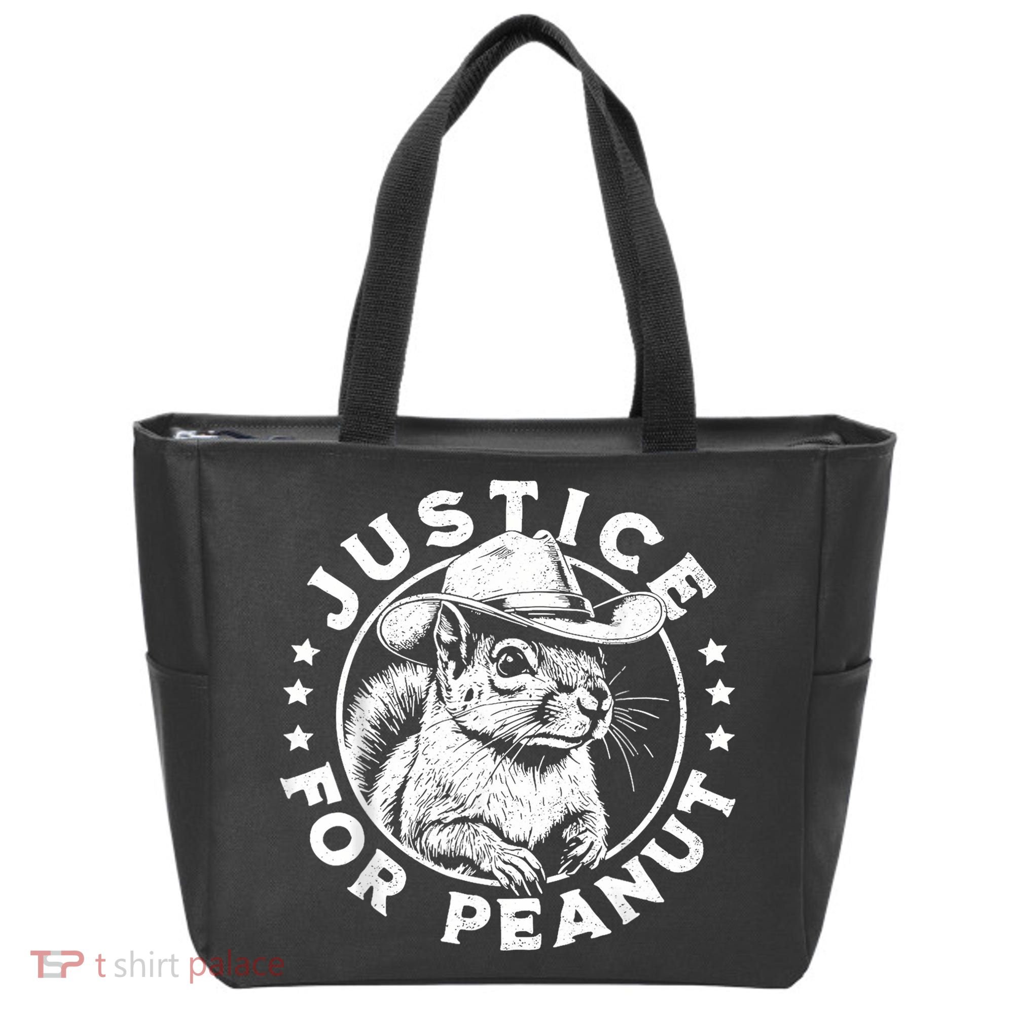 Justice For Peanut The Squirrel P’Nut Pnut Peanut Squirrel Tote Bag