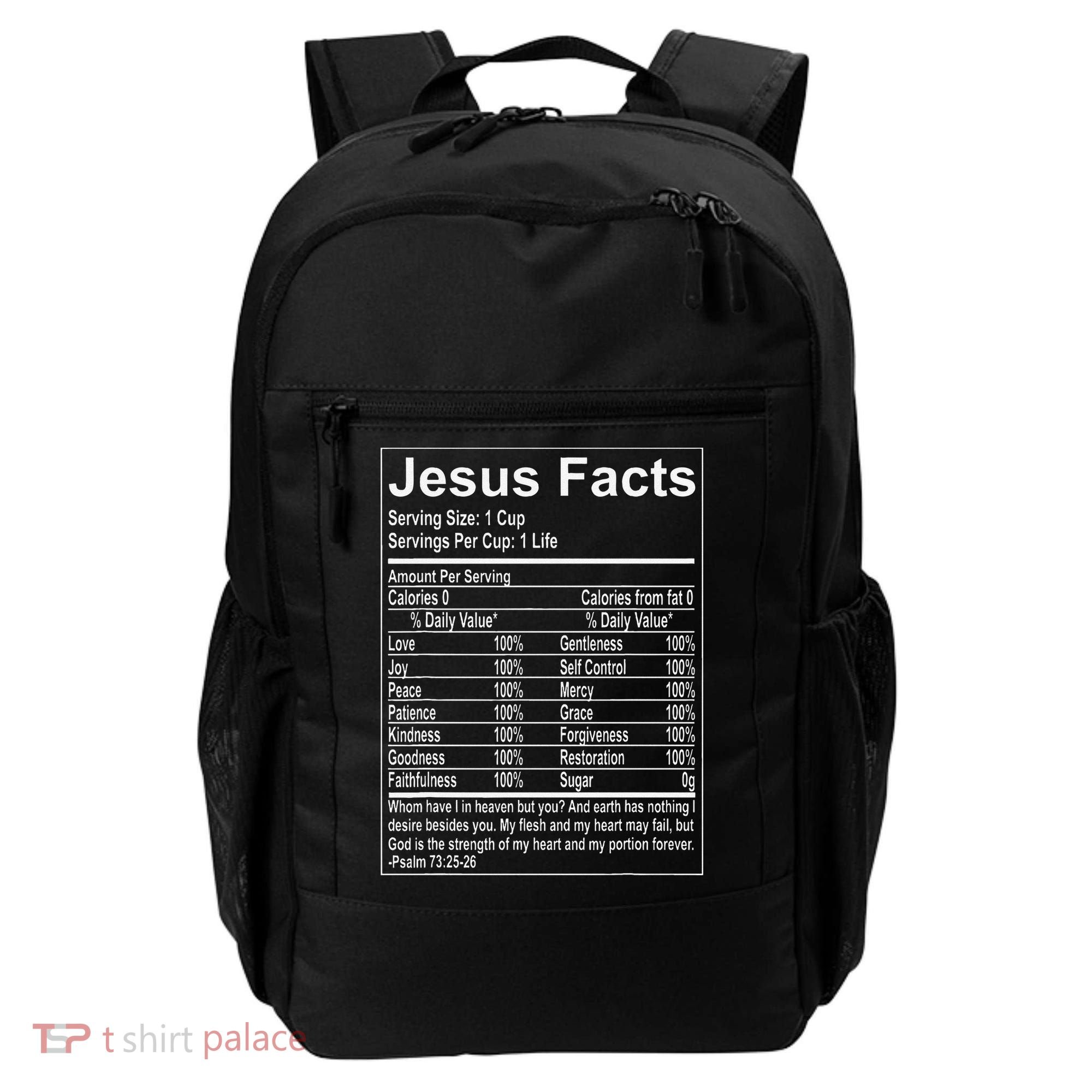 Jesus Facts Religious Studies Catholicism Backpack