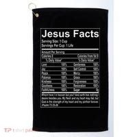 Jesus Facts Religious Studies Catholicism Golf Towel thumb 0