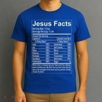 Jesus Facts Religious Studies Catholicism T-Shirt thumb 3