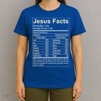 Jesus Facts Religious Studies Catholicism T-Shirt thumb 4