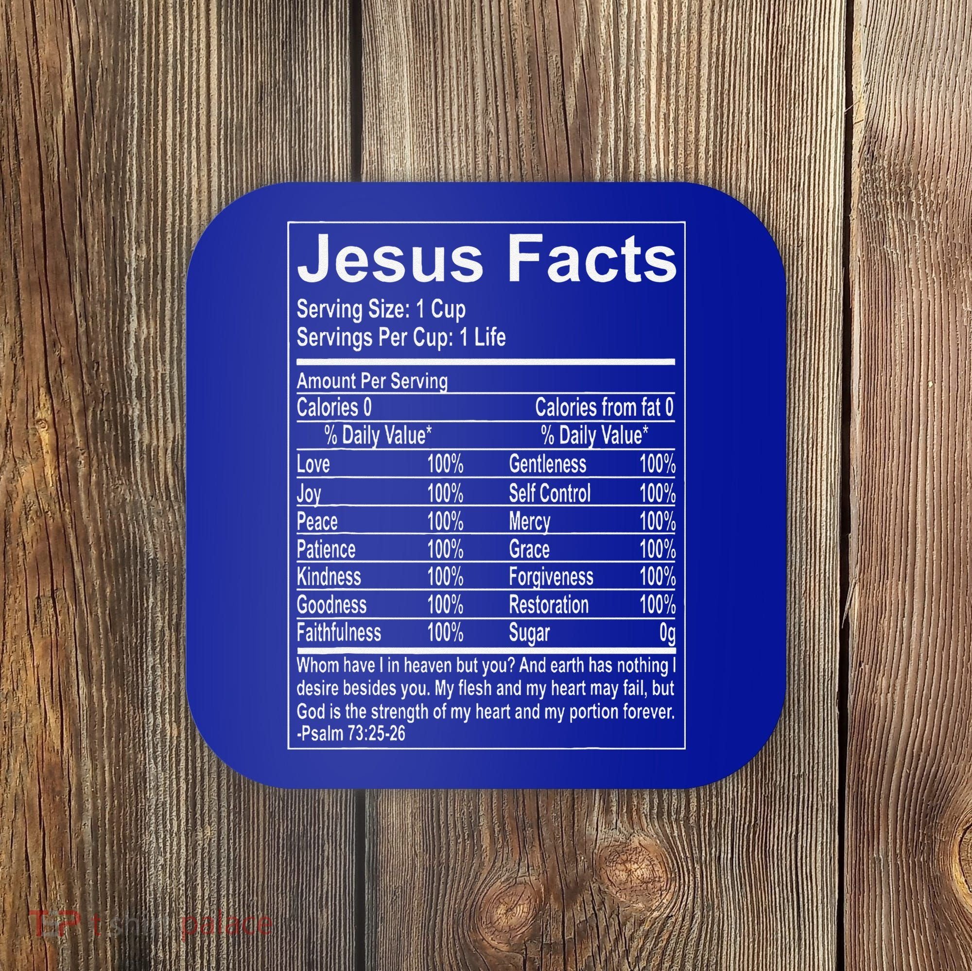 Jesus Facts Religious Studies Catholicism Coaster