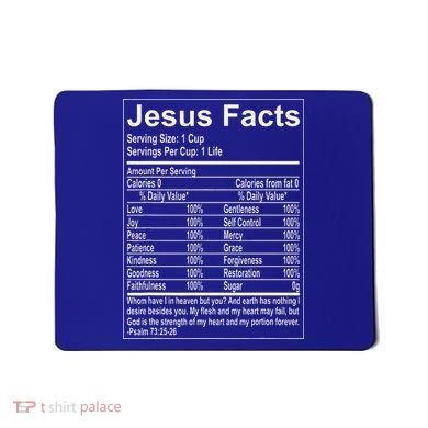 Jesus Facts Religious Studies Catholicism Mousepad