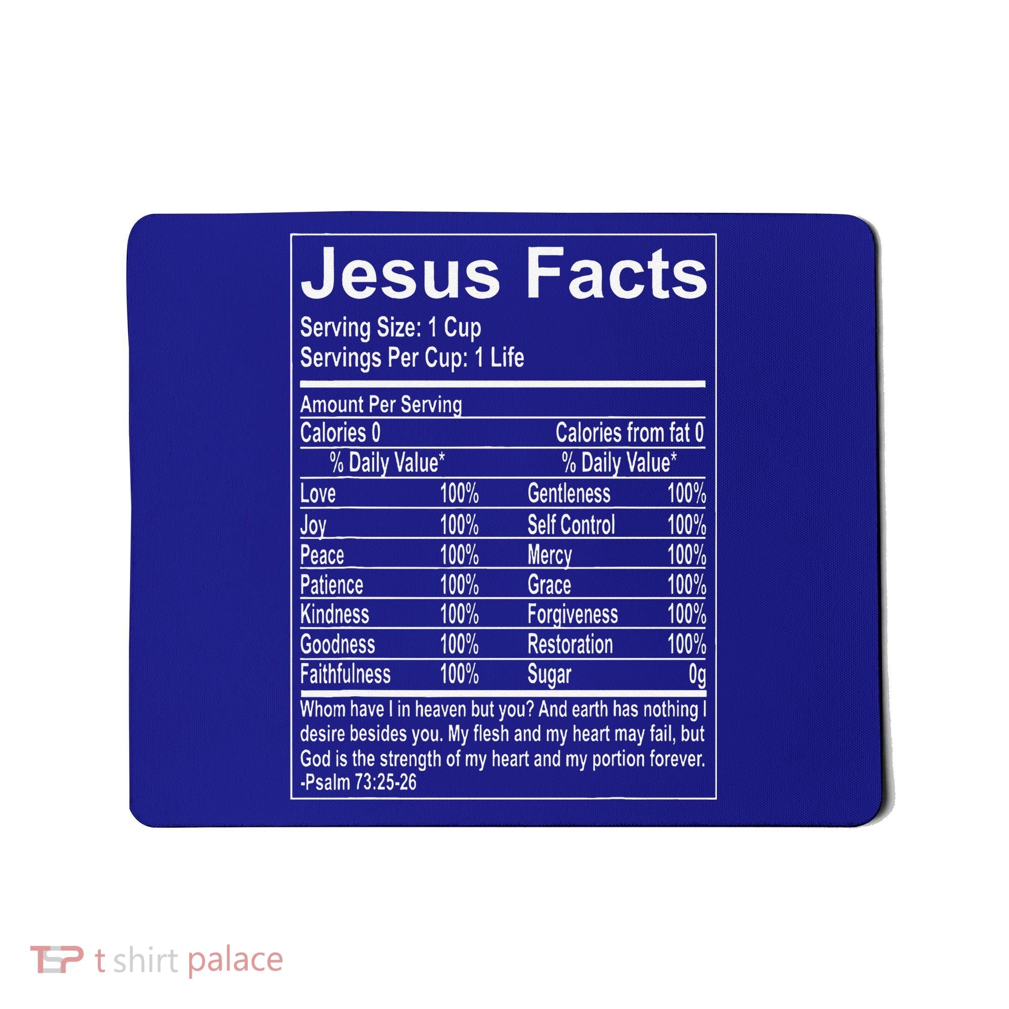Jesus Facts Religious Studies Catholicism Mousepad