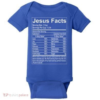 Jesus Facts Religious Studies Catholicism Baby Bodysuit