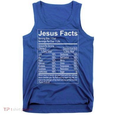 Jesus Facts Religious Studies Catholicism Tank Top
