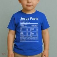 Jesus Facts Religious Studies Catholicism Toddler T-Shirt thumb 2