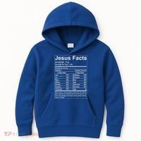 Jesus Facts Religious Studies Catholicism Kids Hoodie thumb 0