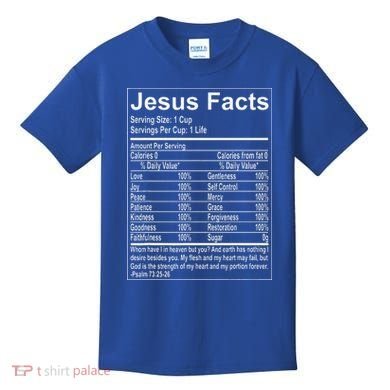 Jesus Facts Religious Studies Catholicism Kids T-Shirt