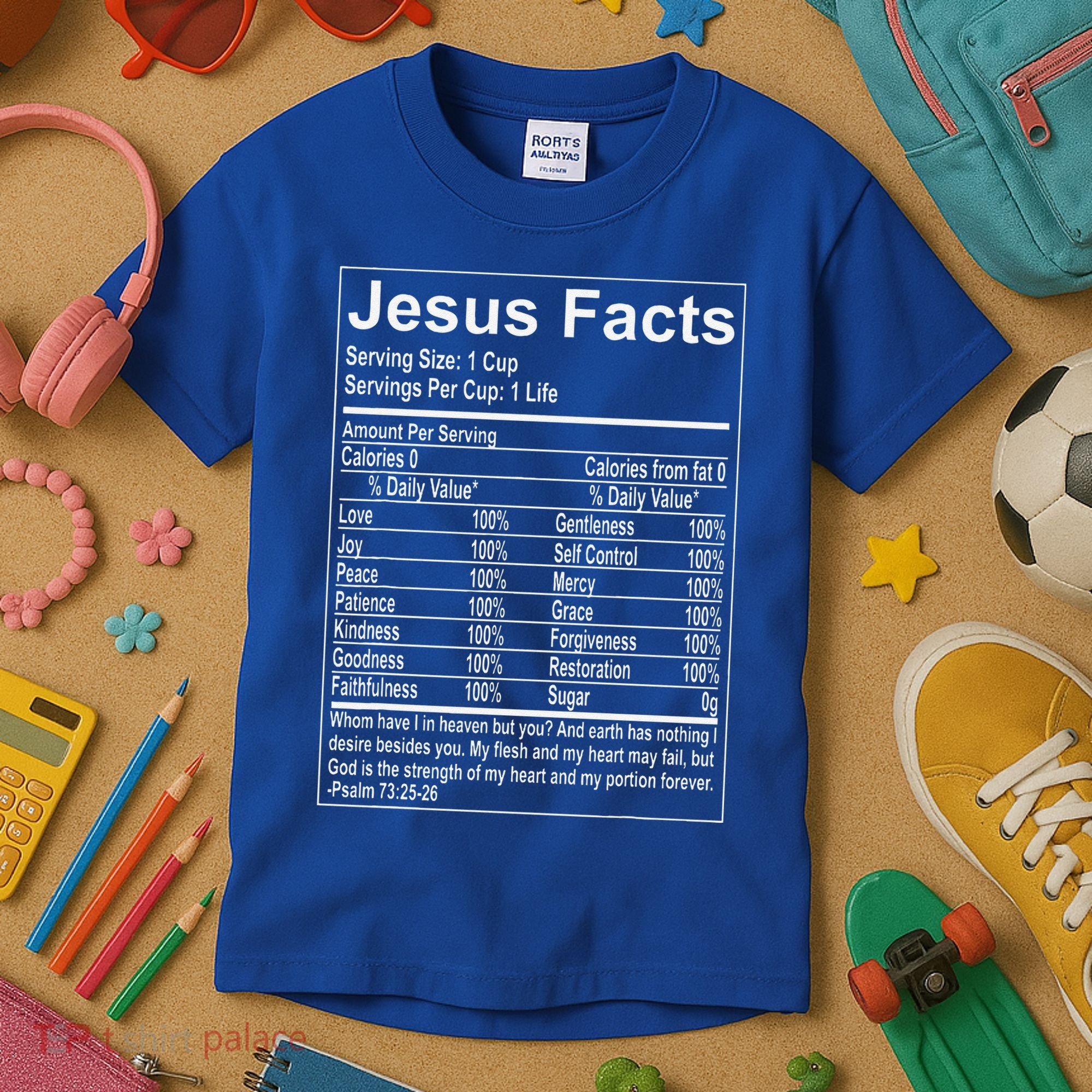 Jesus Facts Religious Studies Catholicism Kids T-Shirt