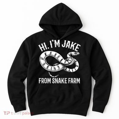 Jake From Snake Farm Rattlesnake Pit Funny Snake Hoodie