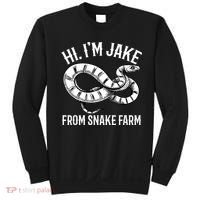 Jake From Snake Farm Rattlesnake Pit Funny Snake Sweatshirt thumb 0