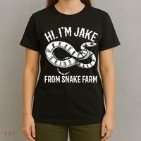 Jake From Snake Farm Rattlesnake Pit Funny Snake T-Shirt thumb 4