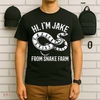 Jake From Snake Farm Rattlesnake Pit Funny Snake T-Shirt thumb 6
