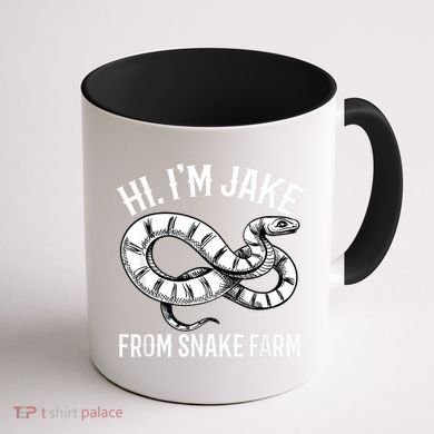 Jake From Snake Farm Rattlesnake Pit Funny Snake Coffee Mug back