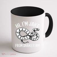 Jake From Snake Farm Rattlesnake Pit Funny Snake Coffee Mug thumb 1