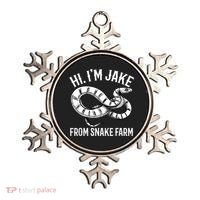 Jake From Snake Farm Rattlesnake Pit Funny Snake Ornament thumb 0