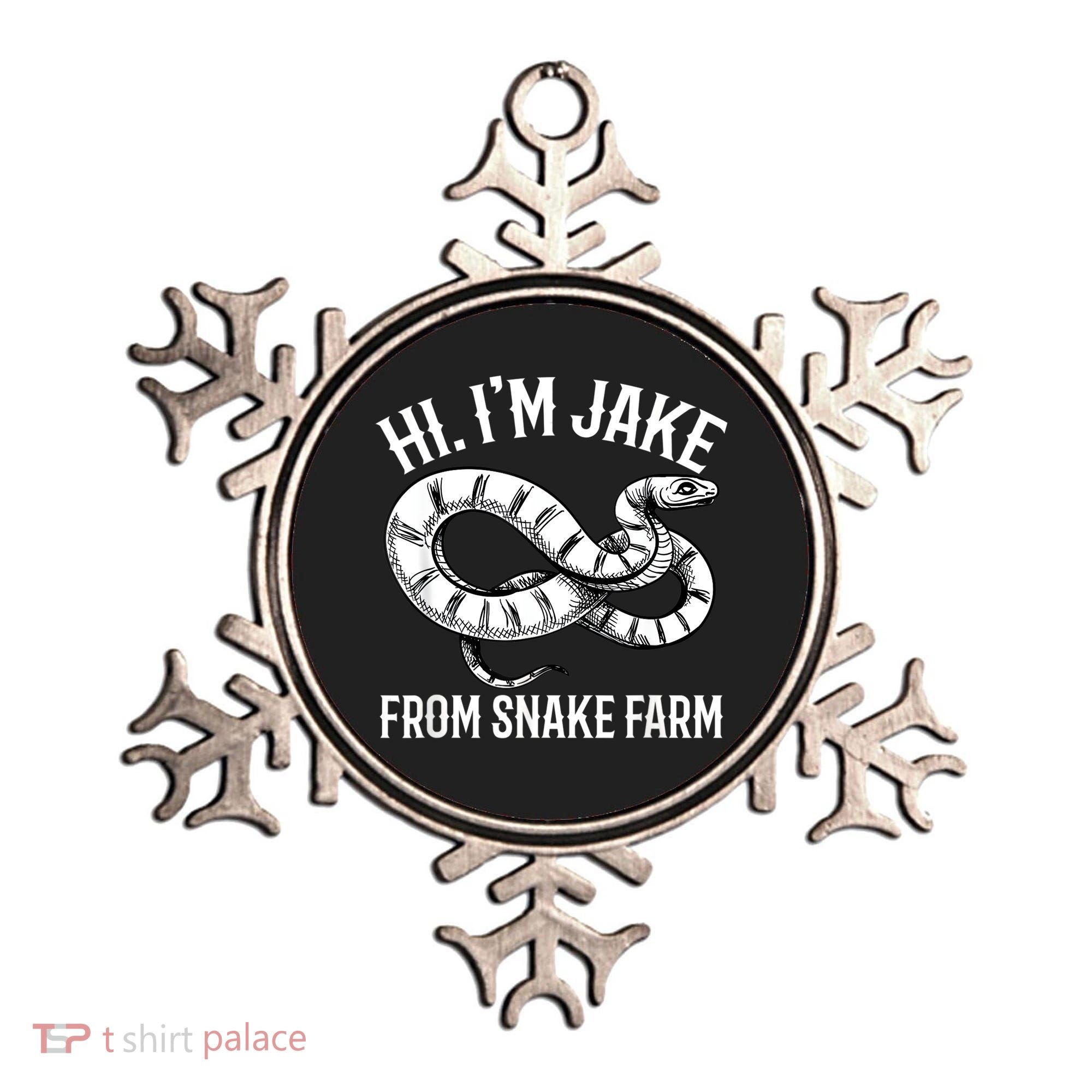 Jake From Snake Farm Rattlesnake Pit Funny Snake Ornament