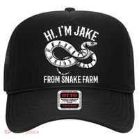Jake From Snake Farm Rattlesnake Pit Funny Snake Hat thumb 0