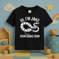 Jake From Snake Farm Rattlesnake Pit Funny Snake Toddler T-Shirt thumb 3