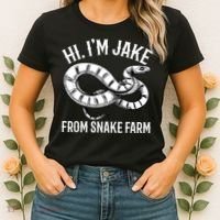 Jake From Snake Farm Rattlesnake Pit Funny Snake Women's T-Shirt thumb 2