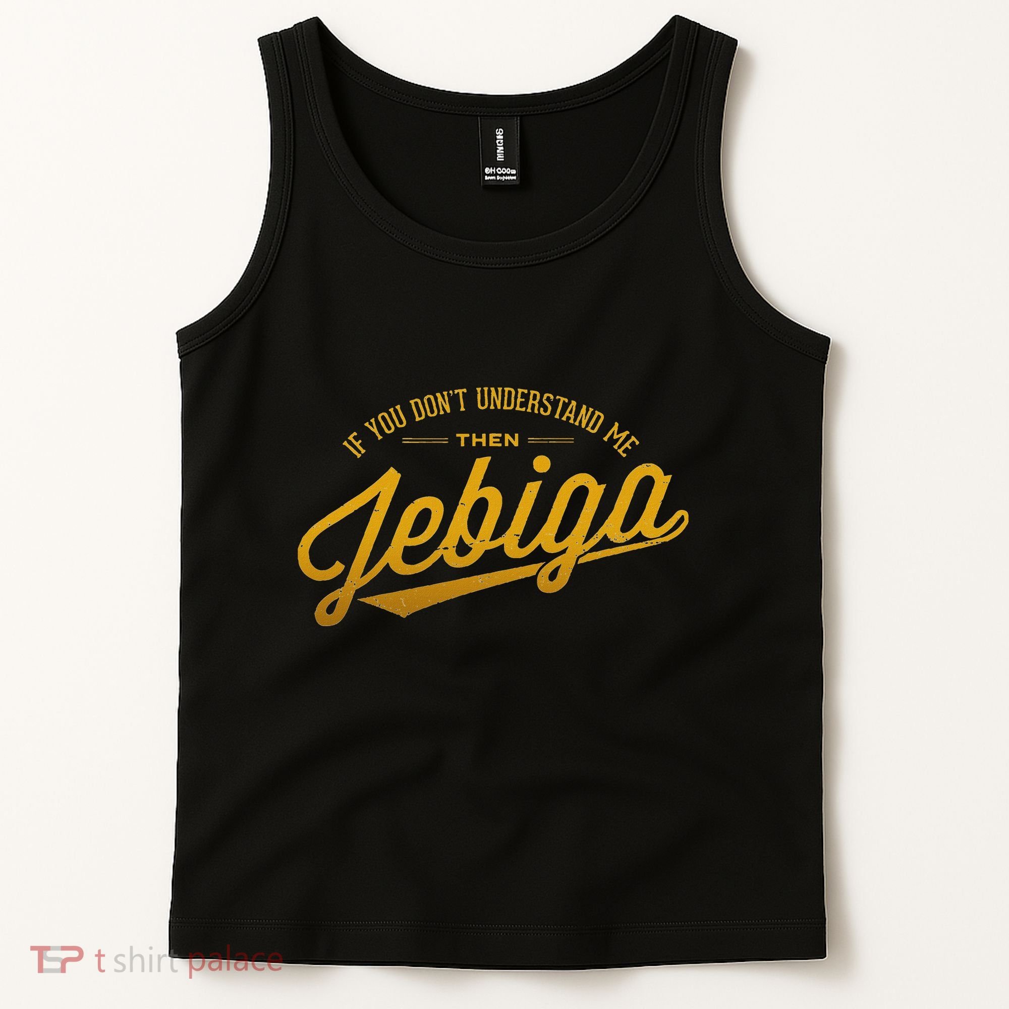 Jebiga Funny Serbian Bosnian Croatian Balkan Pride Slang Tank Top