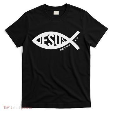 Jesus Fish Symbol Christian T-Shirt