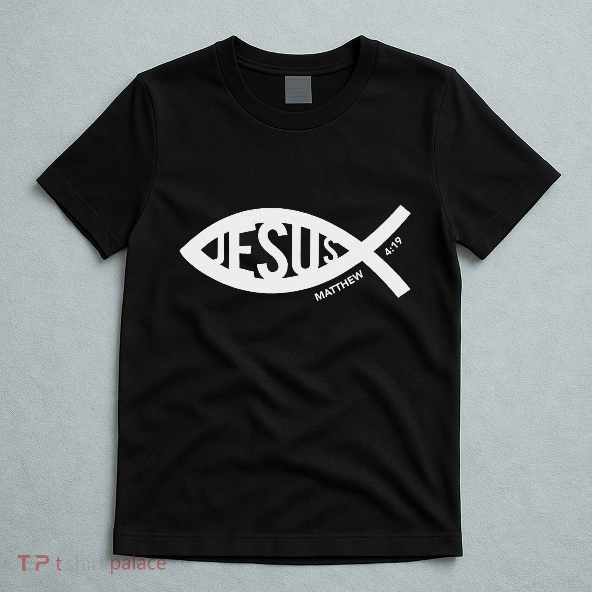 Jesus Fish Symbol Christian T-Shirt