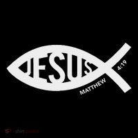 Jesus Fish Symbol Christian Women's Hoodie thumb 2