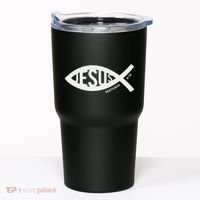 Jesus Fish Symbol Christian Tumbler thumb 0