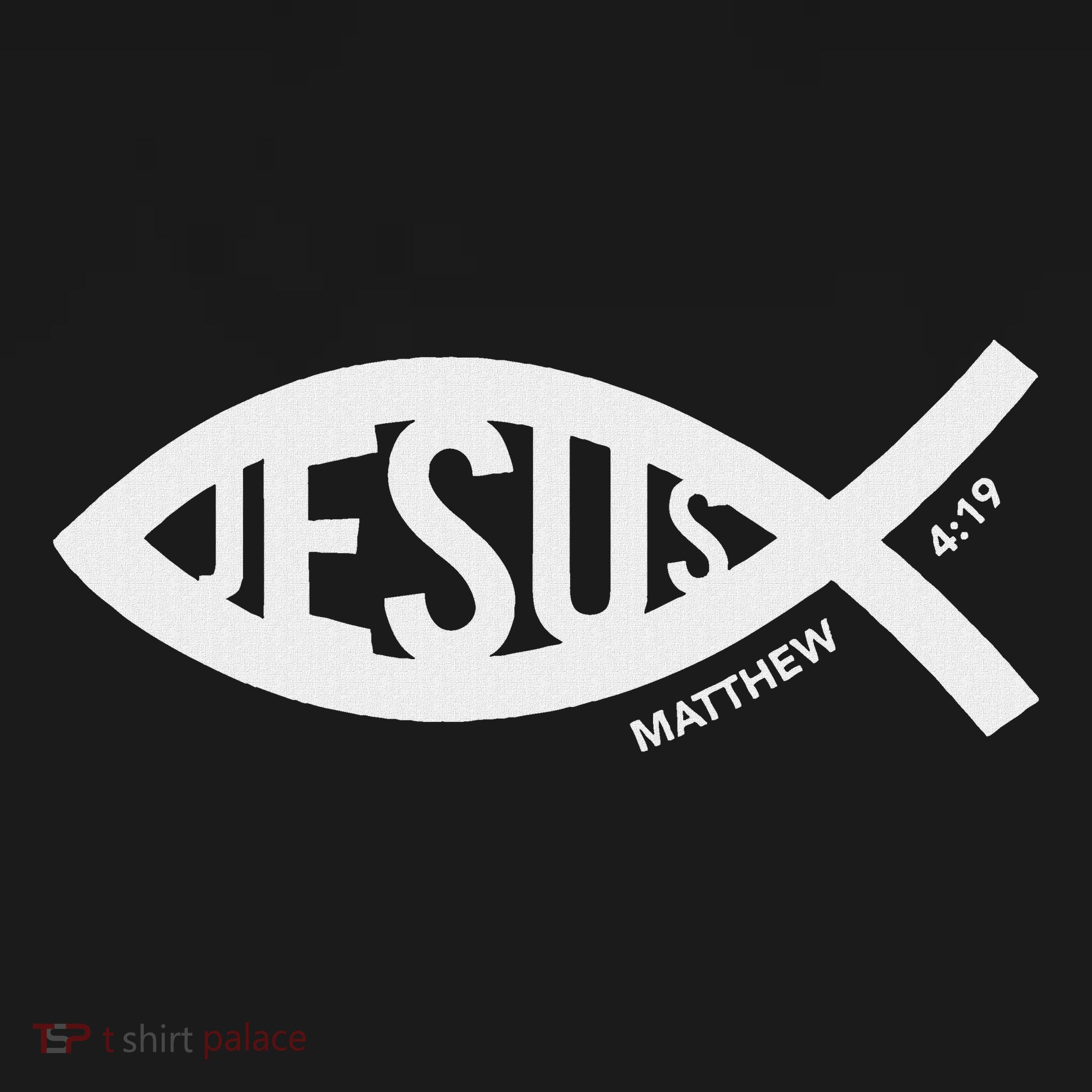 Jesus Fish Symbol Christian Tank Top