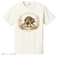 Jimothy From Seattle It’s OK To Be Weird Funny Raccoon T-Shirt thumb 0