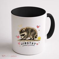 Jimothy Famous Seattle Raccoon Coffee Mug thumb 1