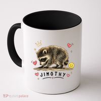 Jimothy Famous Seattle Raccoon Coffee Mug thumb 0