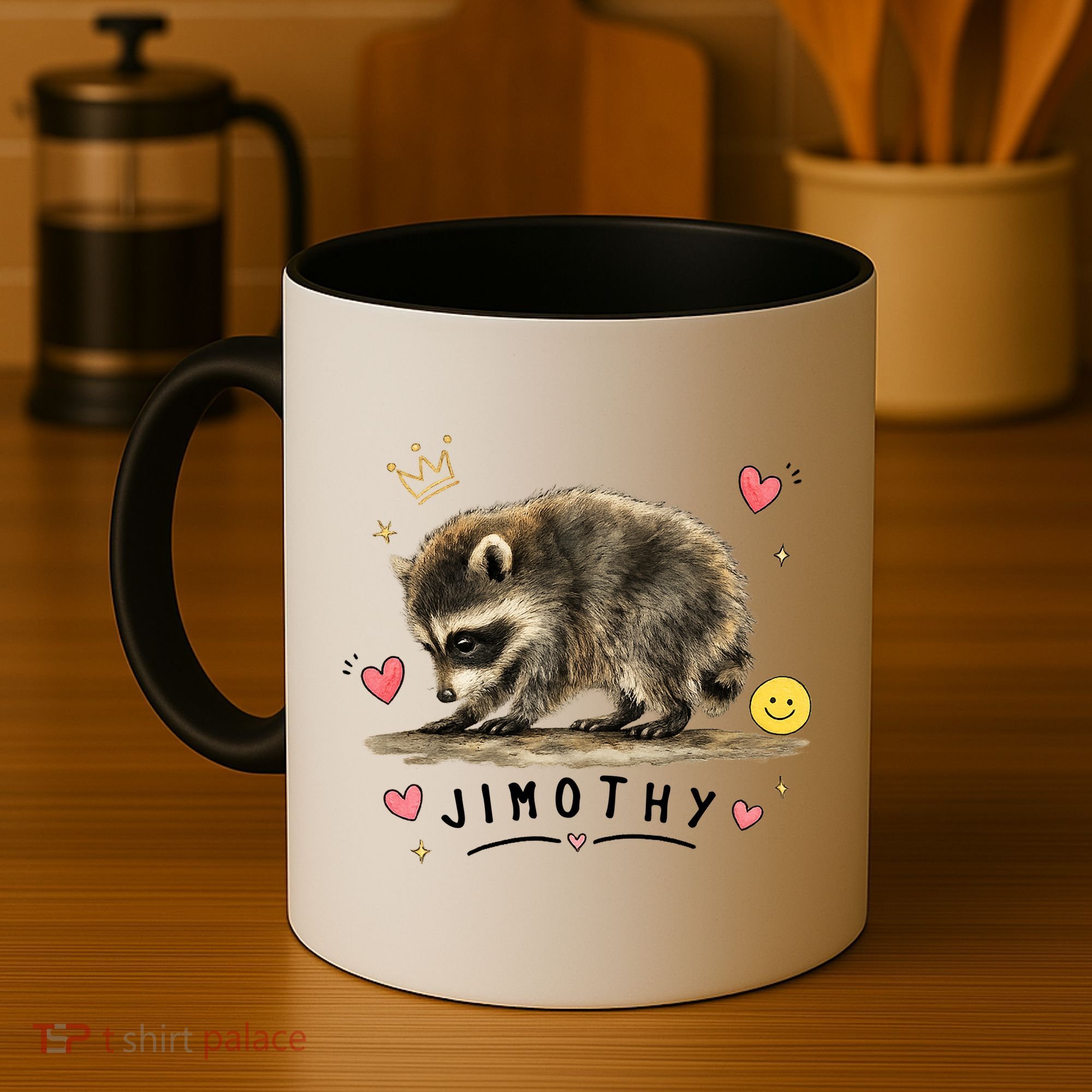 Jimothy Famous Seattle Raccoon Coffee Mug