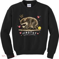 Jimothy Famous Seattle Raccoon Kids Sweatshirt thumb 0