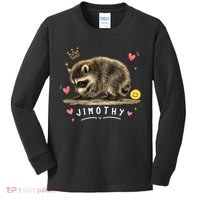 Jimothy Famous Seattle Raccoon Kids Long Sleeve Shirt thumb 0