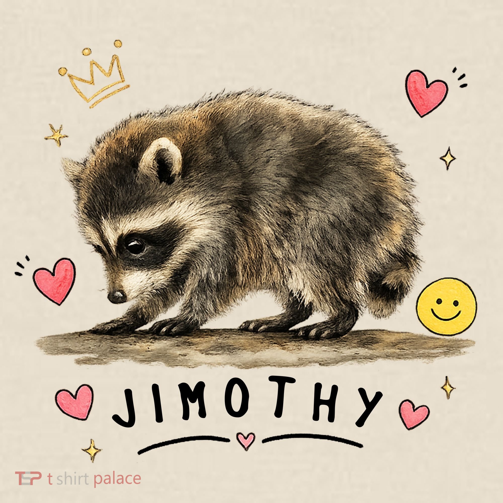 Jimothy Famous Seattle Raccoon Kids T-Shirt