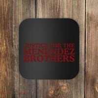 Justice For The Menendez Brothers Coaster thumb 0